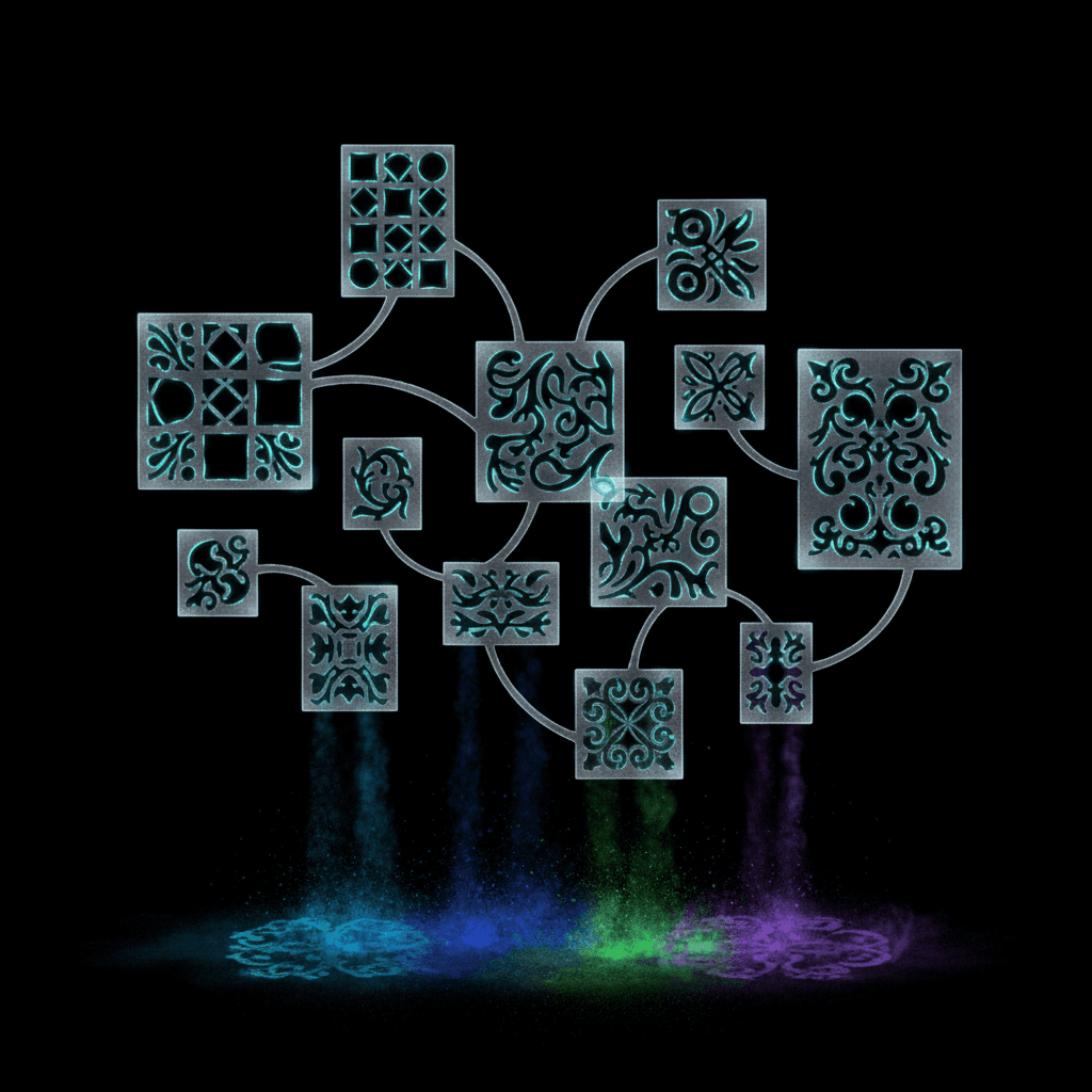 How to Make Custom Stencils with a Laser Cutter or Cricut